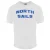 Wit T-shirt met merklogo van North Sails