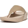 FitFlop Lulu shimmerlux toe-post sandals