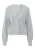 QS Gebreid vest  lichtgrijs