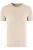 Marvelis Casual T-Shirt ronde hals lichtbeige, Effen
