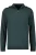 RAGMAN Gebreide trui ritssluitingdonkergroen, Effen