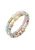 ELLI Ring ‘Perlen’  gemengde kleuren