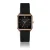 Lederen horloge voor vrouwen Amelia Parker Night Plaza Black