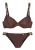 JETTE Bikini  donkerbruin