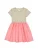 Müsli by GREEN COTTON Jurk ‘1552084700’  beige / lichtgroen / rosa