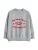 Next Sweatshirt  lichtgrijs / bloedrood