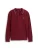 TOM TAILOR Shirt  bordeaux / zwart / wit