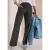 Broek met High Waist en Wide Leg pijpen in een Loose Fit pasvorm