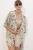 Lange Gedrukte Viscose Kimono