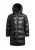 JACK1T Outdoorjas ‘ R4D Tramline Daunenmantel Lux ‘  zwart