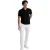 Original Penguin Heren Papa Poloshirt (Echt zwart)