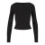 Dames-T-shirt met lange mouwen Urban Classics Ruffled Super Slim (x2)
