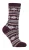 Dames Nordic Sokken | Heat Holders Lite | Lichte Thermische Winter Sokken voor Vrouwen – Cabernet/Roze