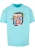 MT Upscale Shirt ‘Compton’  turquoise / donkergrijs / kersrood / wit