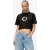 Karl Lagerfeld Boxy Eclipse Graphic Tee Black
