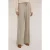 Motivi Palazzo Pants In Flannel Beige