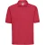 Russell Heren Polycotton Pique Poloshirt (Klassiek rood)