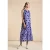Street One Dames Maxi-jurk met print in Blauw