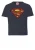 LOGOSHIRT Shirt ‘DC Comics – Superman’  blauw / grijs