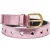 Fabienne Chapot Cut It Out Heart Belt Light Pink Metallic