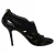 Jimmy Choo sandalen met uitgesneden details en hakken in zwart leer