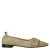 Babouche G-Vive-2 suède loafers met studs – beige