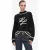 Karl Lagerfeld Black Soutache Autograph Knit