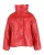 Nanushka Hide Puffer Jacket in rood Okobor synthetisch leer