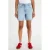 Cache Cache straight regular waist short light blue denim