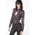 PINKO Cybernella Shirt Black/light Green/burgundy