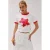 HARPER & YVE gebloemd T-shirt ecru