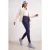 TRENDYOLMİLLA Dames Grijs Effen Hoge taille Sport- Leggings