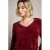 LOLALIZA pullover – donkerrood