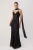 TRENDYOLMİLLA Dames Zwart Effen Maxi Mouwloos A-lijn Avond & Gala Jurk