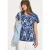 Cecil Dames Bedrukte T-shirt blouse in Blauw