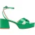 LK Bennett Amie Sandal Emerald