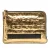 Metalen Leren Clutch