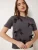 Happiness İstanbul Shirt  antraciet / zwart