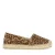 Manfield – Dames – Leopard suède espadrilles –