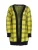 Influencer Gebreid vest  geel / zwart