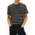 Tommy Hilfiger Tjm Reg Stripe Ss Tee Black Stripe