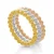 Orphelia ‘Unity’ Dames 925 Sterling Zilver Set: 3 ringen – Goud/Zilver/Roos SET-7541