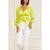 GUESS Marciano By  Wild Flower Blouse Solid Kamikazee