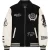 Malelions Men Community Varsity Jacket | Black