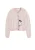 Chinti & Parker Gebreid vest ‘Sneeky Snoopy’  roze gemêleerd / zwart / wit