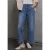 Street One Studio Dames Cropped jeans met Wide Legs in Blauw