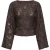 Only Onlnadia l/s ruching top jrs