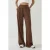 Brede Leg Textuur Gebreide Broek