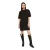 Gestructureerde T-shirt jurk vrouw Urban Classics