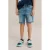 WE Fashion Blue Ridge denim short medium blue denim